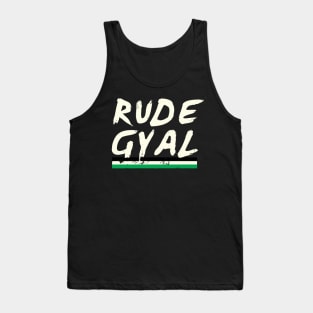 Rude Gyal Jamaican Jamaica Love Pride Girl Tank Top